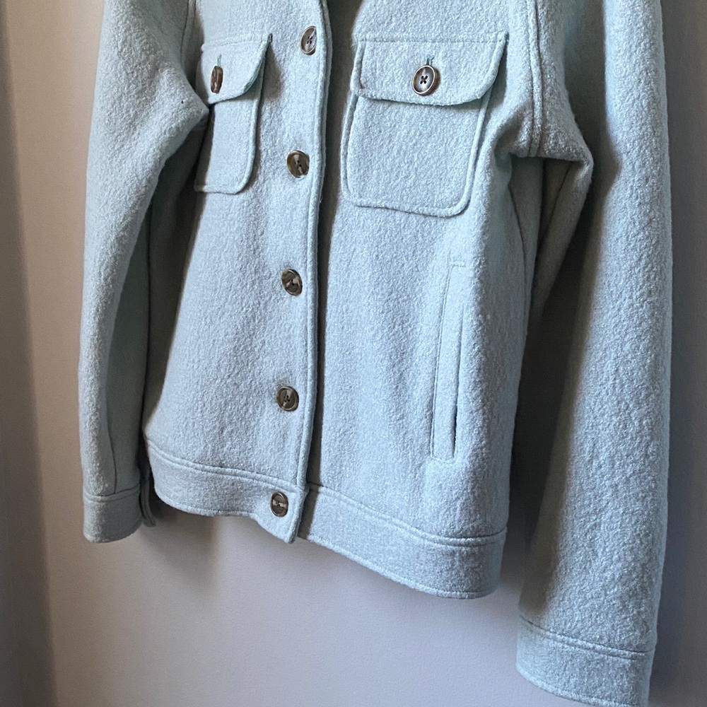 Joie Light Mint Green Utility Jacket for Women - Picture 5 of 7